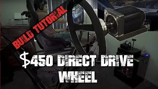 $450 Mige Direct Drive Force Feedback Wheel Build Tutorial - MMOS