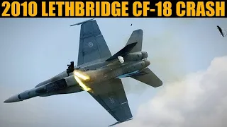 2010 Lethbridge CF-18 Air Show Crash: Could It Be Prevented? | DCS Reenactment