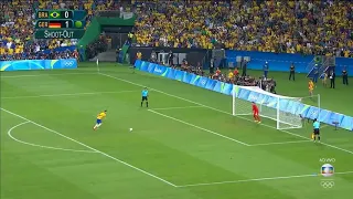 Brasil 1 X 1 Alemanha ( Pênaltis 5 - 4 ) Transmissão da Rede Globo HD