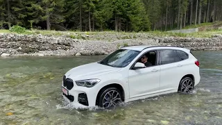 Testing the xdrive system / bmw x1 2021