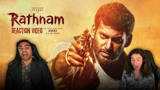 Reaction to and analysis of Rathnam(Tamil) - Official Trailer | Vishal, Priya Bhavani Shankar