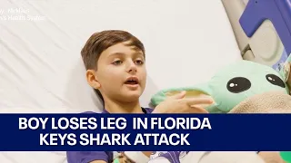 Boy who lost leg in Florida shark attack celebrates 11th birthday