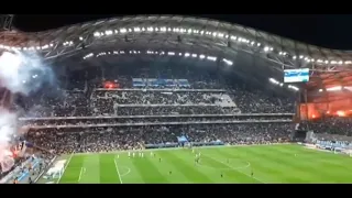 Marseille ultras pyroshow vs OGC Nice
