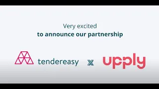 TenderEasy x Upply: partnership announcement