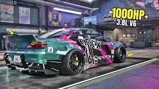 Need for Speed Heat Gameplay - 1000HP+ NISSAN SILVIA SPEC-R AERO Customization | Max Build 400+