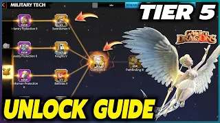 Call of dragons - Ultimate Tier 5 unlock guide | Unlock T5 Infantry & Celestials