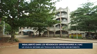 Insalubrité dans les résidences universitaires à UAC