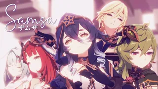 【MMD Genshin | ProSeka】Samsa🖥️/ ザムザ「Sumeru Girls🍀 ft. Kaveh🏛️」