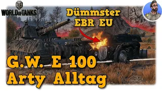 World of Tanks - G.W. E 100 - Arty Alltag auf Tier 10