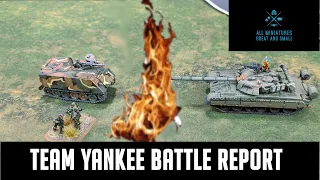 Team Yankee Battle Report - T-80 Shock vs. US Mech Infantry