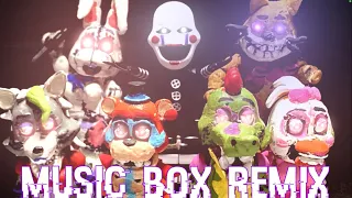 ⚠️FNAF Song: MUSIC BOX DHeusta Cover (Remix) Animation | Lego Stop Motion⚠️ #fnaf