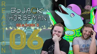 SOS Bros React - BoJack Horseman Season 3 Episode 6 - "Brrap Brrap Pew Pew"
