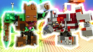 LEGO MINECRAFT JUNGLE ABOMINATION V'S THE REDSTONE MONSTROSITY