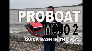 PROBOAT MOJO 2.0 4S RC JET BOAT BASHING IN THE SEA