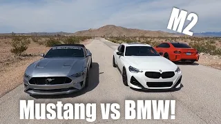 2024 G87 BMW M2 vs M240i vs Mustang GT RACE!