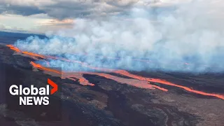 Hawaii’s Mauna Loa, world’s largest active volcano, erupts for 1st time in 38 years