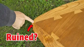 Refinishing An MCM Lane Acclaim Table | This Classic Table Was Almost Ruined | Furniture Restoration