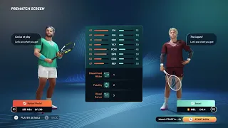 Topspin 2k25 World Tour | Top 60 Global Ranking