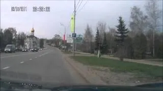 Accident Russia 2011 ДТП Бабуля виновник Аварии