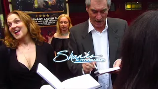 Timothy Dalton Signing Autographs at London Theatre James Bond 007- Shanks