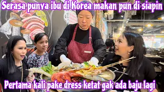 PERTAMA KALI PAKE DRESS KETAT GAK ADA BAJU LAGI 😂|| SERASA PUNYA IBU DI KOREA MAKAN PUN DI SIAPIN