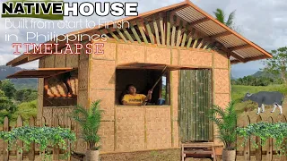 NATIVE HOUSE BUILT FROM START TO FINISH | 30,000 PESOS GASTOS | TIMELAPSE