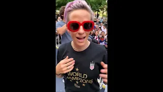(IG Stories) 2019 USWNT NYC Parade after fourth World Cup win