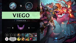 Viego Jungle vs Karthus - KR Master Patch 14.10