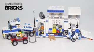 Lego City 60139 Mobile Command Center Speed Build