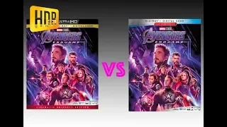 ▶ Comparison of Avengers: Endgame 4K (2K DI) HDR10 vs Regular Version