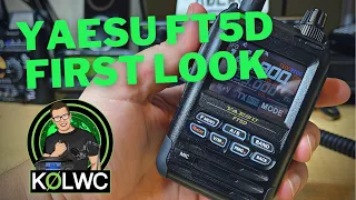 Yaesu FT5D Unboxing and First Impressions!