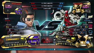 Muse (hwoarang) VS eyemusician (yoshimitsu) - Tekken 7 Season 4