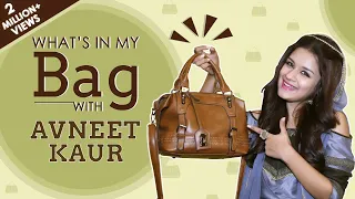 What’s In My Bag With Avneet Kaur | Bag Secrets Revealed | Exclusive