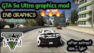 GTA Sa graphics mod android new #gta #gameplay // gta v in mobile// graphics mod android and pc