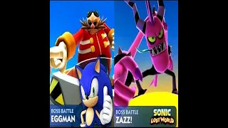 Sonic Dash VS Doctor Eggman & Zazz Boss Fight | Gameplay & Walkthrough (iOS, Android)