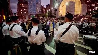 2023 FDNY Emerald Society Pipes and Drums September 11 Annual Sunset Tribute #911 #wtc #fdny #irish