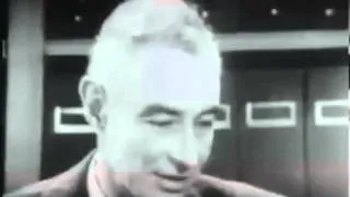 Interview with J  Robert Oppenheimer  RARE