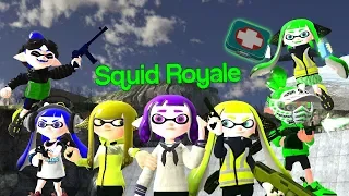 [Splatoon 3D Cartoon Fan Animation] Squid Royale