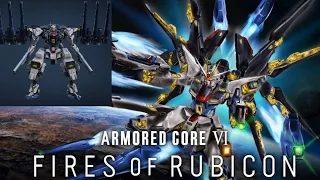 ARMORED CORE 6 - GUNDAM Freedom Laser Wings Build + PvP Showcase