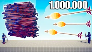 1.000.000 DAMAGE FIRE ARCHER vs EVERY GOD - TABS | Totally Accurate Battle Simulator 2023