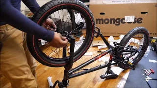 Mongoose Legion L40 20 Inch Wheel Freestyle Bike Unbox and Assembly