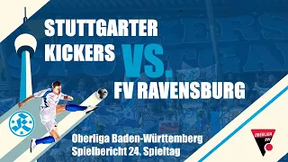 24. Spieltag Oberliga BW Stuttgarter Kickers - FV Ravensburg Spielbericht