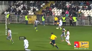 JSL 2014/15: 22.03.2015 20.Kolo: Čukarički - Partizan 2:2 (1:1)