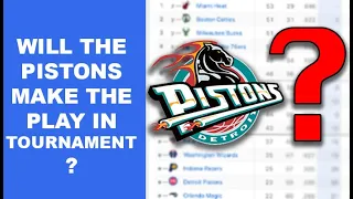 Are the Detroit Pistons a Play-In Team? | Will We Keep Our Pick?