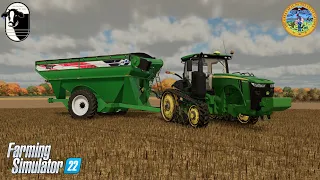 Harvest has begun on Monteith, Iowa | Farming Simulator 22