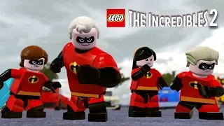 LEGO THE INCREDIBLES 2 All Cutscenes (Game Movie) 1080p 60FPS