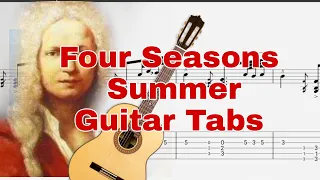 Vivaldi - The Four Seasons Summer Guitar Tabs