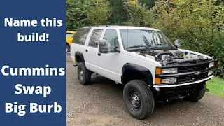 Name that Diesel Swap! '94 Suburban Cummins Conversion - Part 1