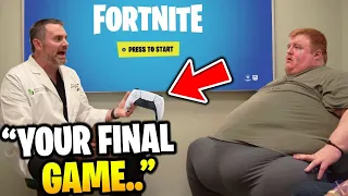 Doctor Tells Kid It's his FINAL Fortnite Game..