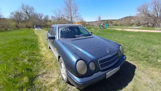 НАДЕЛ МЕРСЕДЕС ОЧКИ, А ОНИ ЕМУ КАК РАЗ/ ОБЗОР MERCEDES-BENZ W210 E-KLASSE